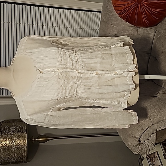 Shirt Button Down Blouse - Picture 1 of 7